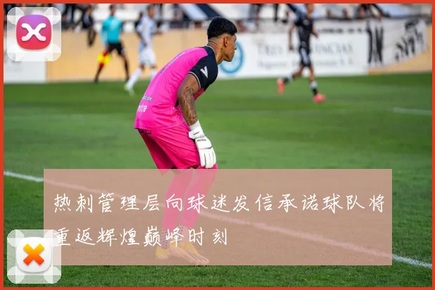 热刺管理层向球迷发信承诺球队将重返辉煌巅峰时刻